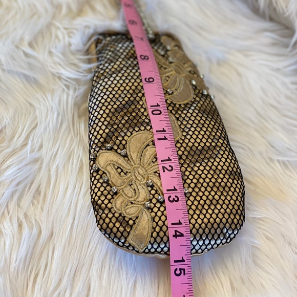 Vintage/Rare Betsey Johnson ribbon & lace purse - Picture 4 of 8